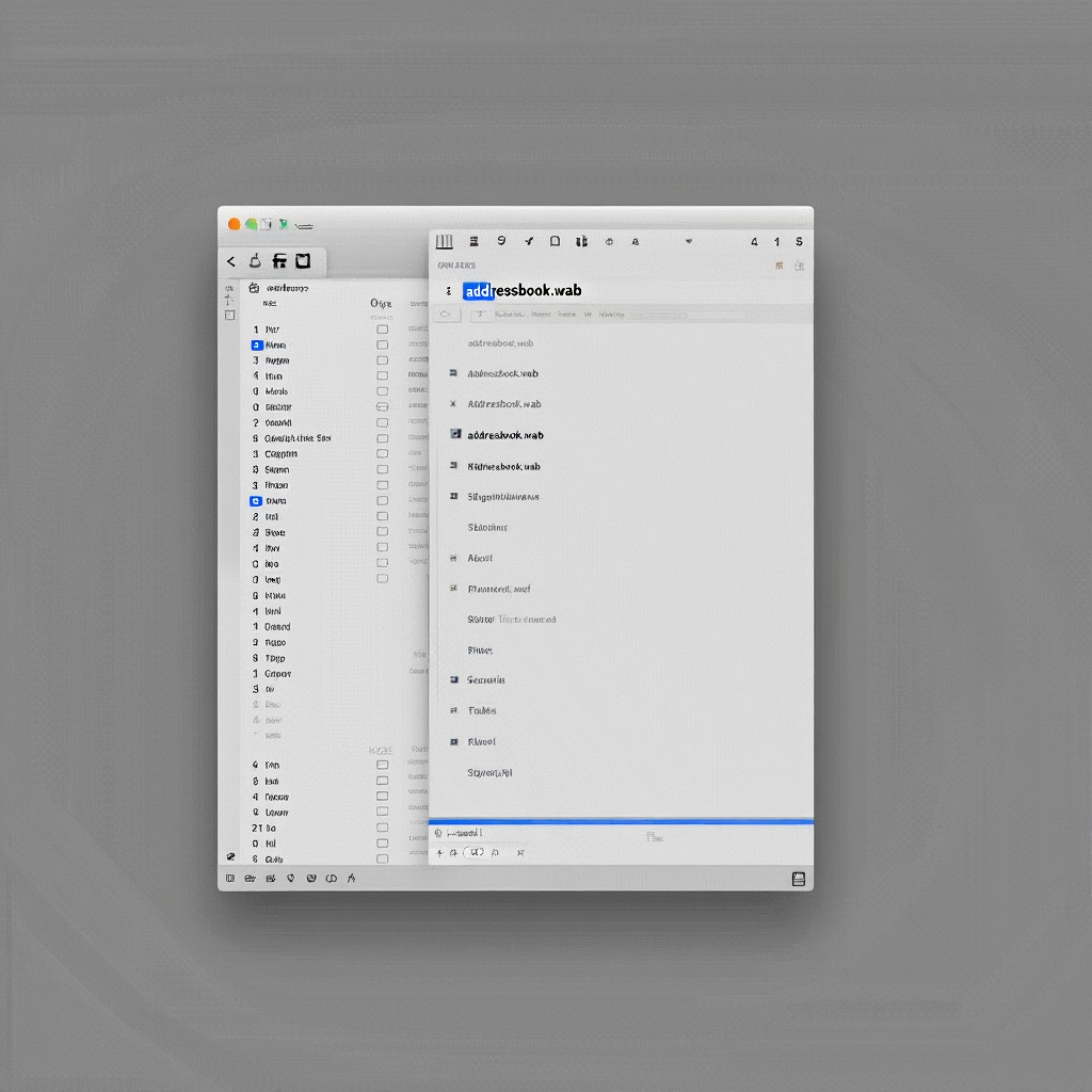 Outlook Express address book location