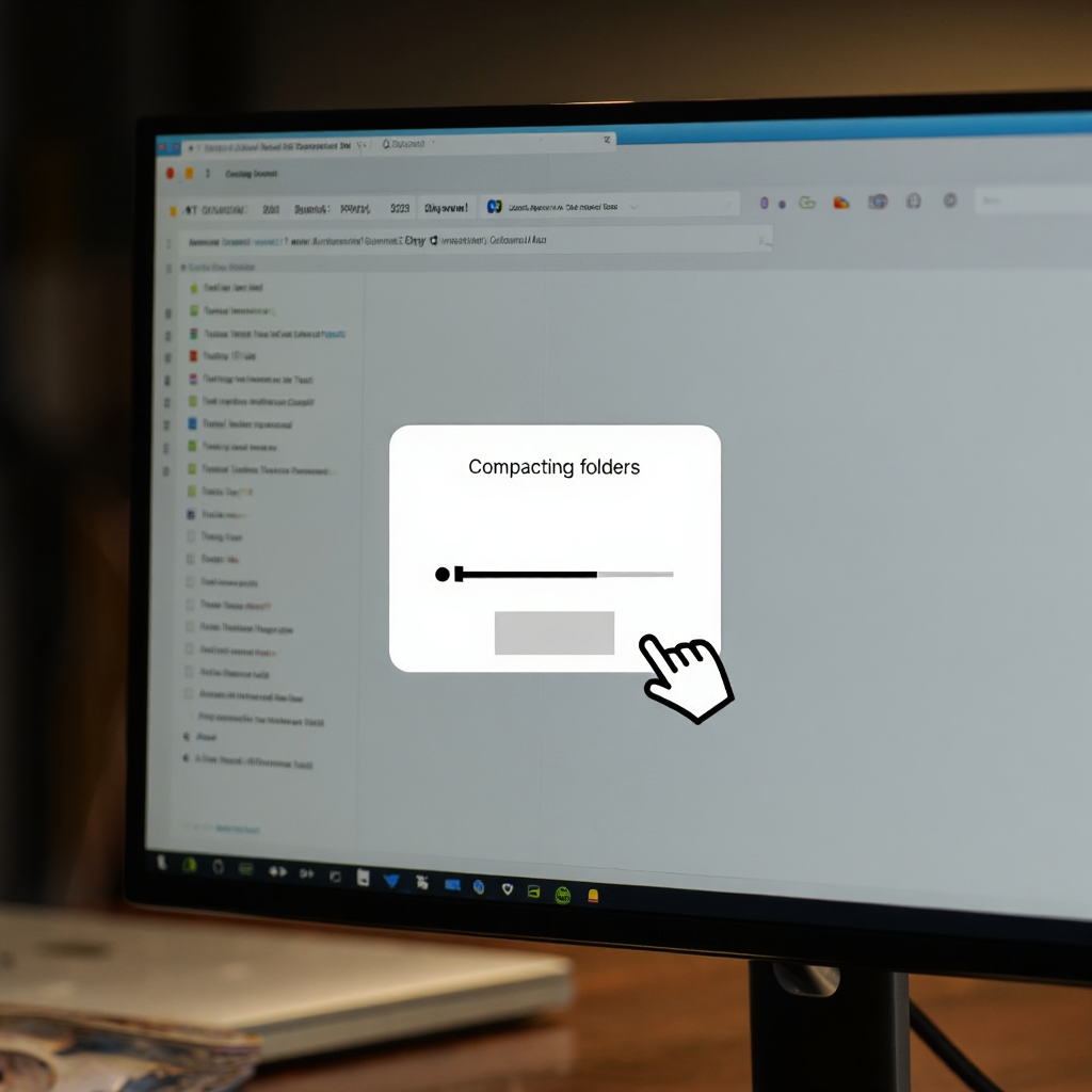 Outlook Express compact messages meaning