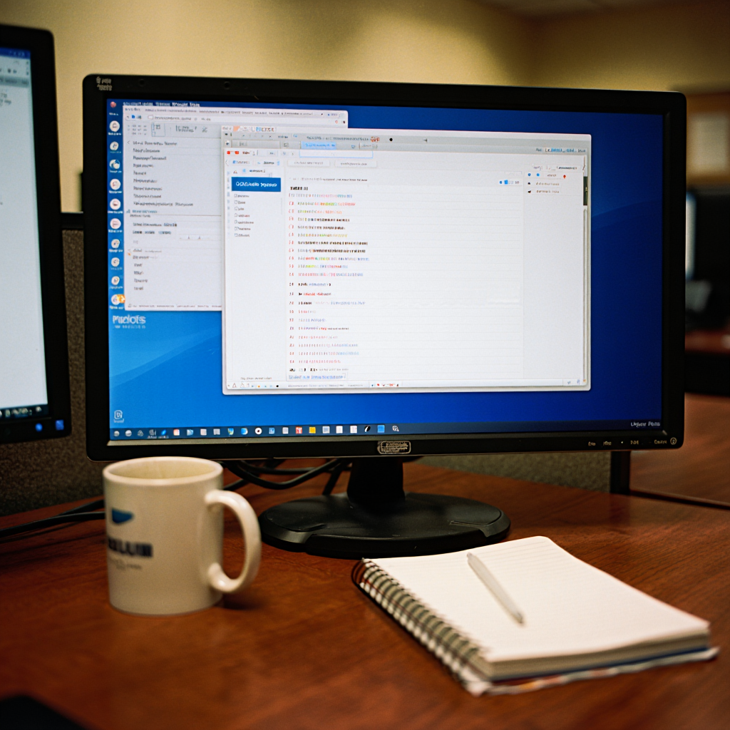 Outlook Express compact messages workspace