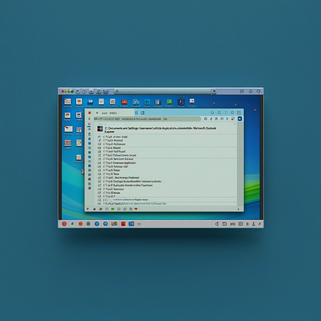 Windows Explorer Access Outlook Express Emails